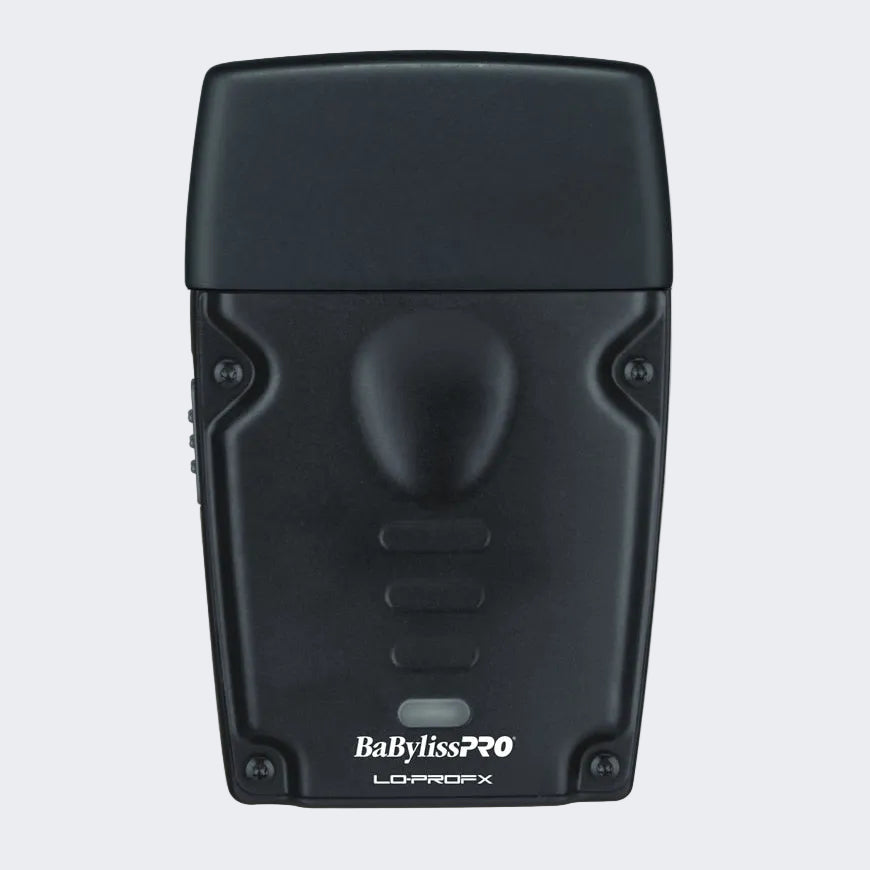 A black handheld professional ultrasound transducer with the BabylissPRO LO-PROFX logo printed in white at the bottom, shown against a light gray background.