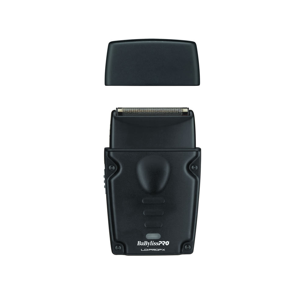 A black electric shaver with its detachable head removed and positioned above the main body, shown on a plain white background. The shaver features the Baby Bliss 200 logo near the bottom.