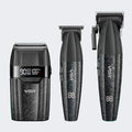 Set of VGR hair trimmers on a white background