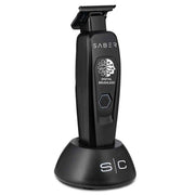 StyleCraft Saber Professional Full Metal Body Digital Brushless Motor Cordless Trimmer - Black SC403B